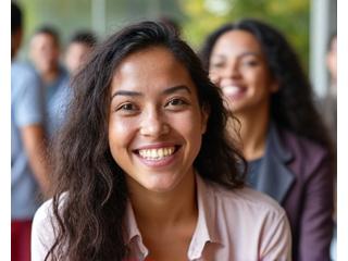 楽しそうにアクティビティに取り組むチーム